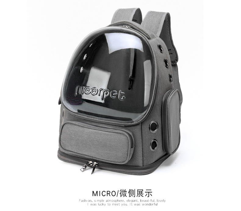 mochila portadora de mascotas