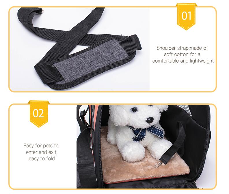 Bolsa de transporte de viaje para mascotas