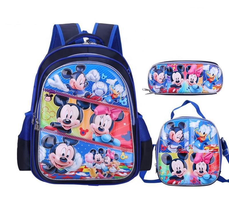 Conjunto de bolsas de la escuela de ni&ntilde;os de 3pcs