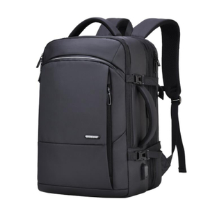 Mochila multifunción de diseño ampliado para viajar, mochila de viaje para ordenador portátil de negocios para hombre
