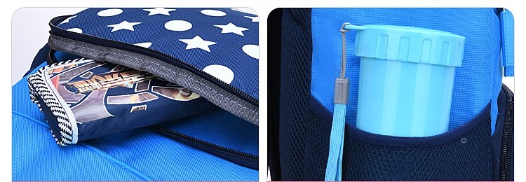 Show de bolsillo de la bolsa de libros de estudiantes