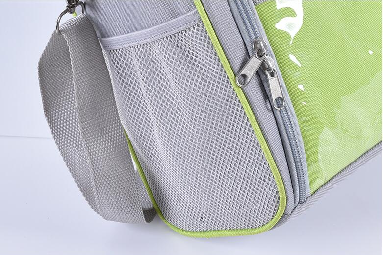 Bolsillo lateral de bolsa de aislamiento de picnic al aire libre.