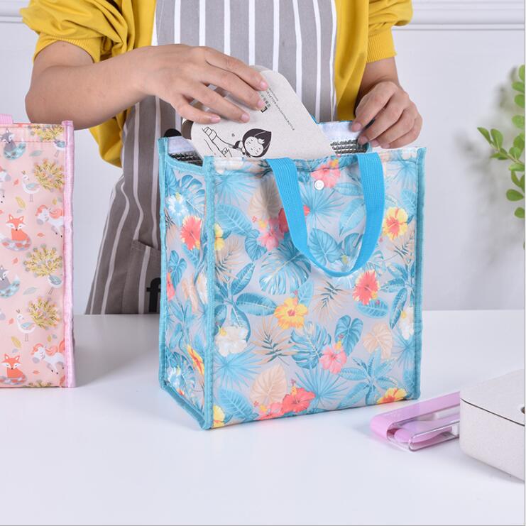 Bolso de almuerzo de aislamiento de poli&eacute;ster de bajo precio