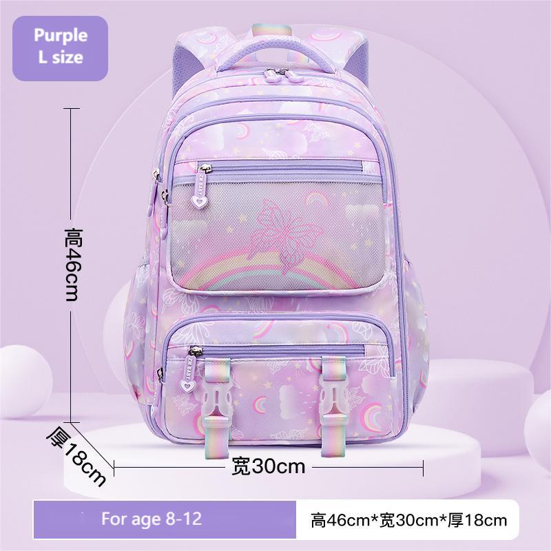 Bolsa de bolsa de la escuela Satchel Satchel para niñas Bolsa de libros escolares para estudiantes