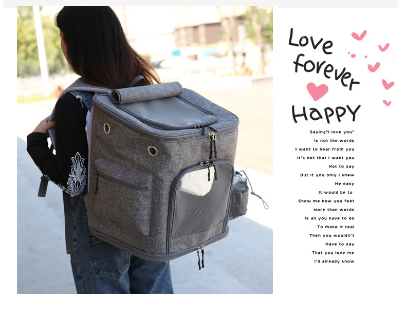 mochila para mascotas