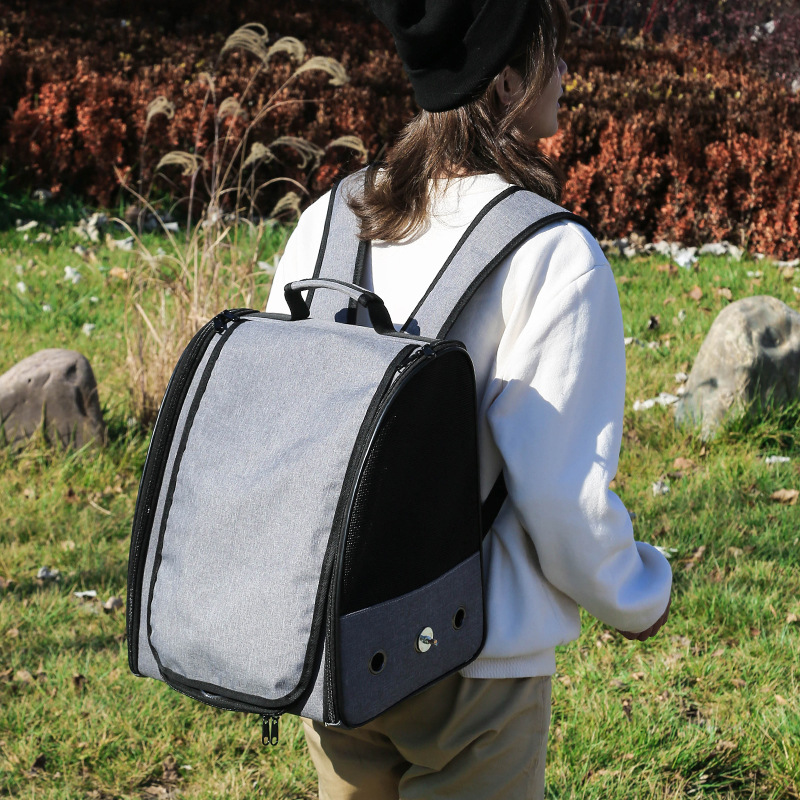 mochila portadora de mascotas