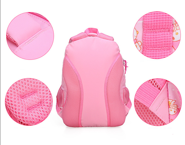 trasero de la bolsa de la escuela de ni&ntilde;as