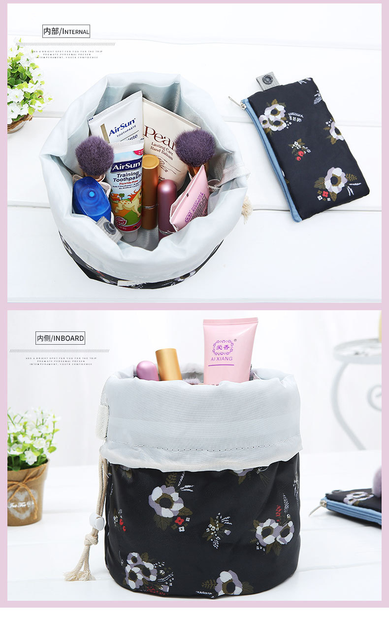 Detalles de la bolsa de almacenamiento de aseo de viaje de cord&oacute;n-2
