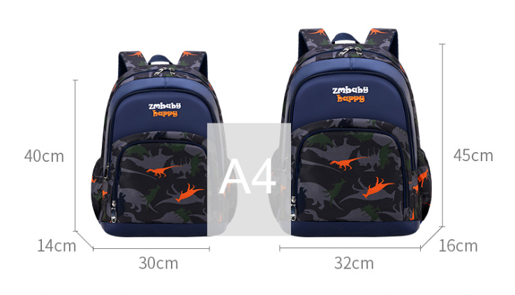 Tama&ntilde;o de la bolsa de mochila para ni&ntilde;os de moda para la escuela