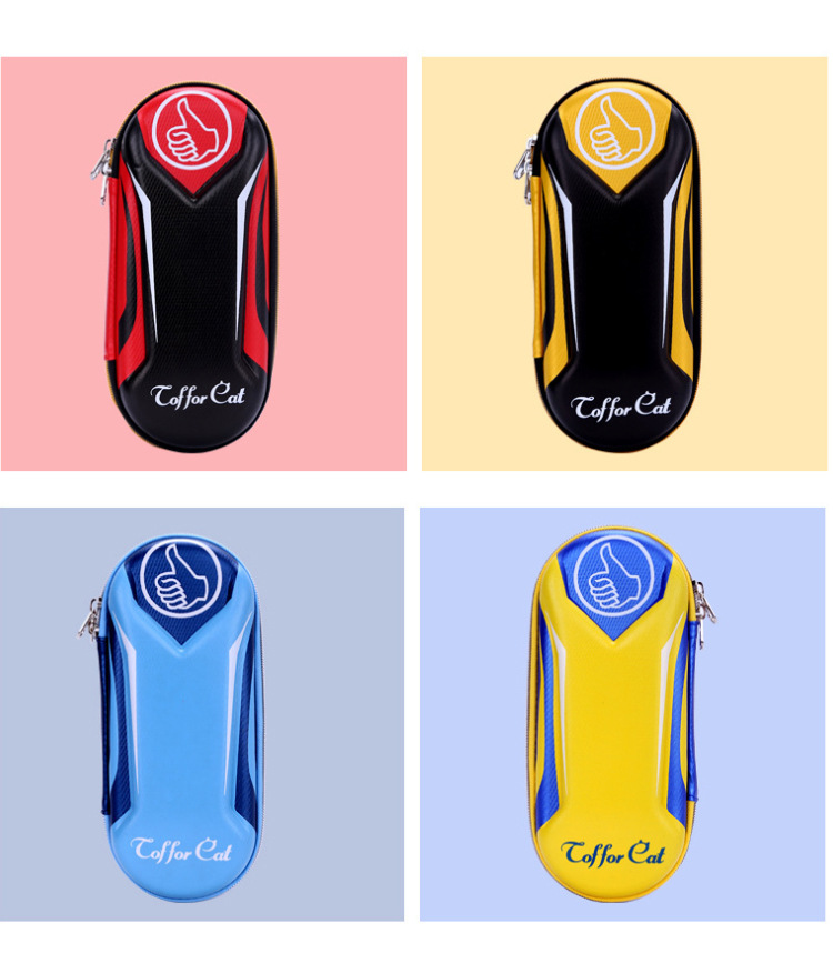 Mostrar color del dise&ntilde;o de coches EVA 3D Caja de l&aacute;piz para ni&ntilde;os-2