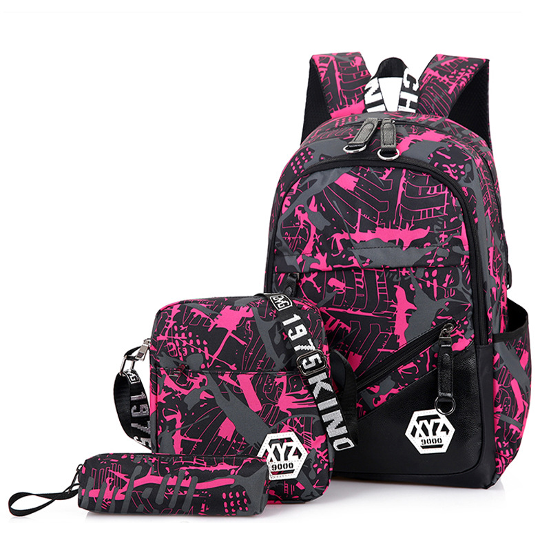 Set de mochila Rosy 3pcs