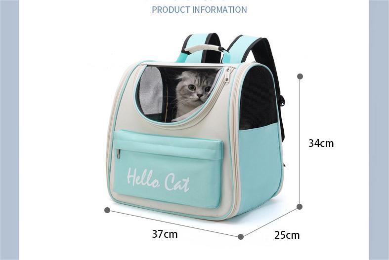 mochila portadora de mascotas