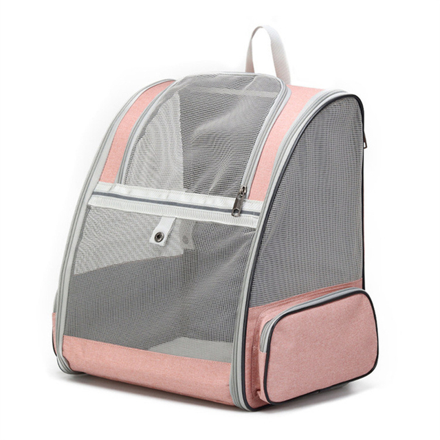 Bolsa de mochila portátil portátil al por mayor para perros gato de mascotas con bolsa de mascotas