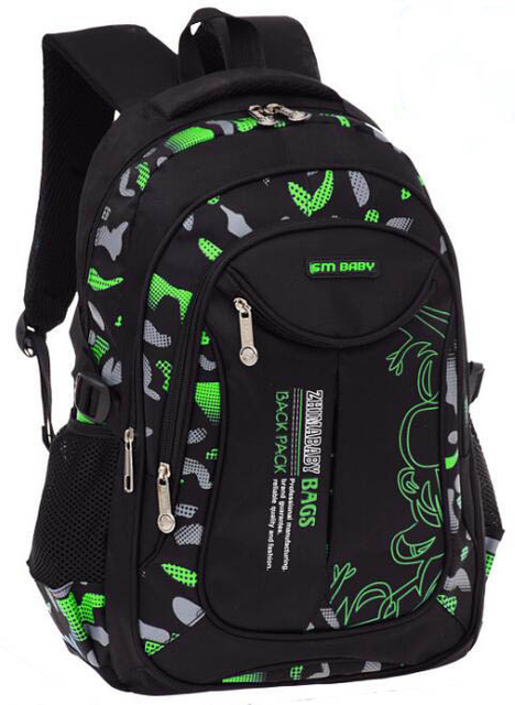 Venta al por mayor Mochila escolar para adolescentes Mochila para estudiantes para la escuela secundaria