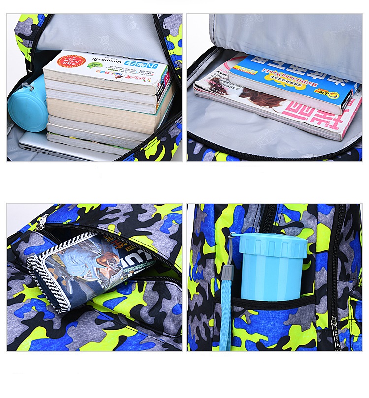 Linging de mochila de color camuflaje