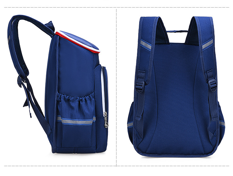 Bolso de libro de la bolsa de la colegiala del alumno azul para la escuela primaria 2