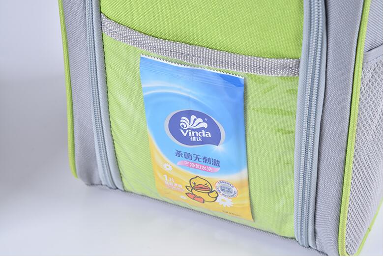 Bolsillo delantero de la bolsa de aislamiento de picnic al aire libre