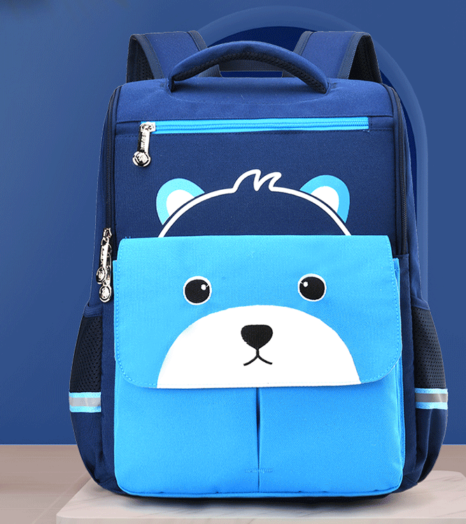 Blue Kids Schoolbag Satchel para la escuela