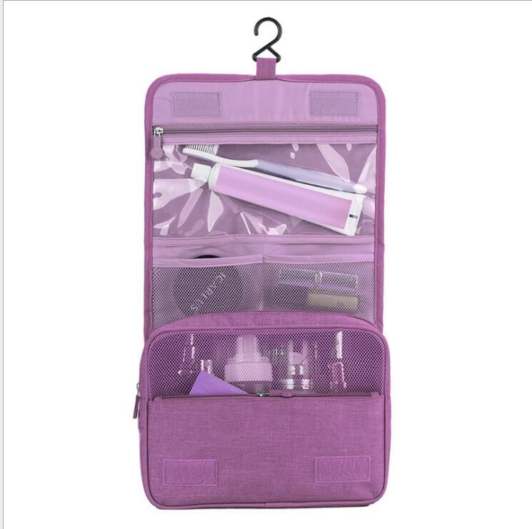 bolsa de cosm&eacute;tica de viaje colgante