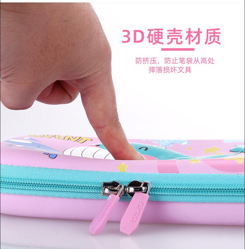 Funda dura 3D EVA de caja de l&aacute;piz