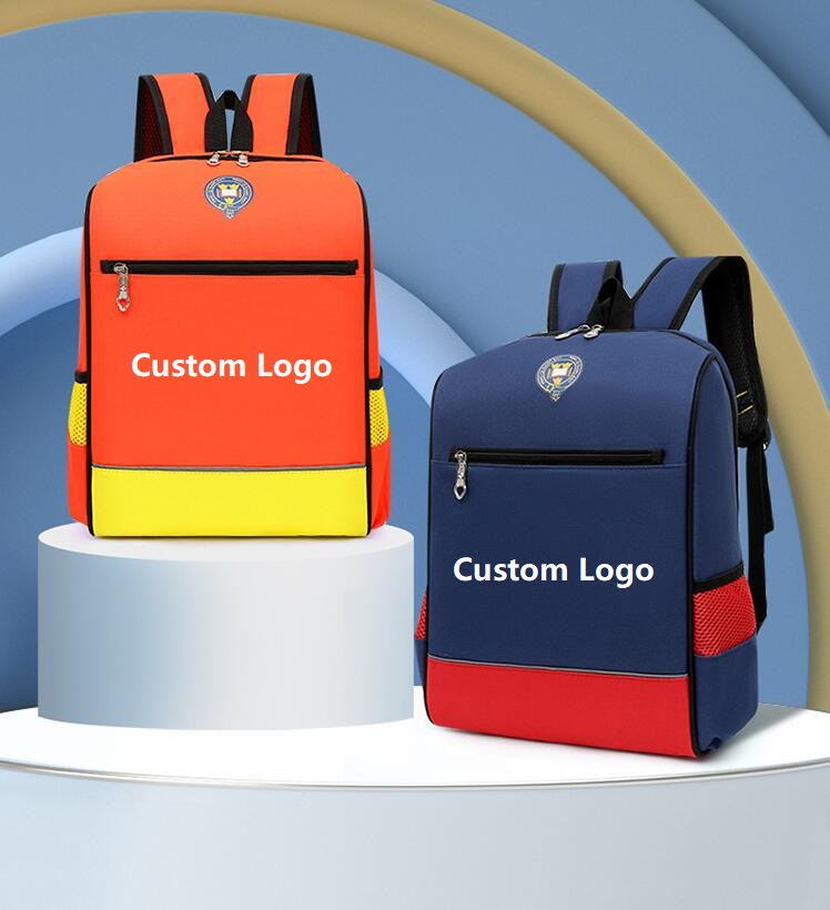 Bolso de la escuela de los ni&ntilde;os del logotipo personalizado para la compa&ntilde;&iacute;a