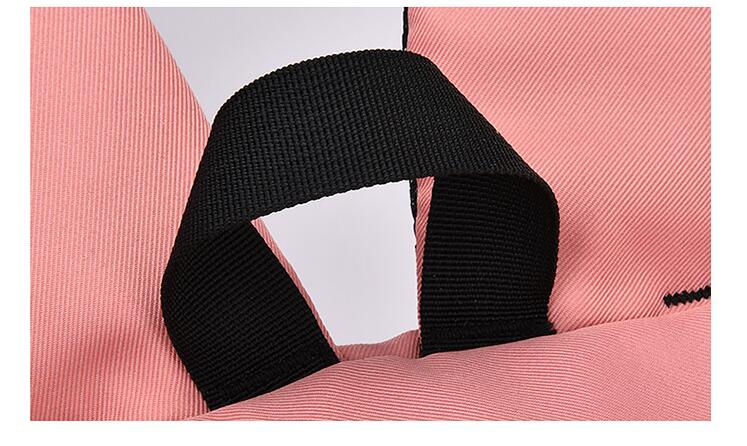 Mango de la bolsa de la escuela de la mochila casual de las ni&ntilde;as de la moda para la escuela secundaria