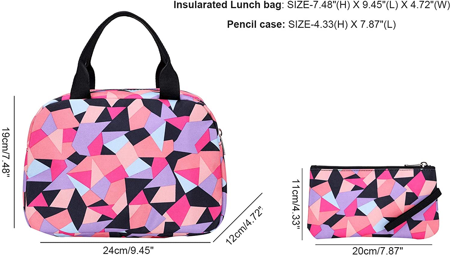 Tama&ntilde;o de la caja del l&aacute;piz de la bolsa de almuerzo