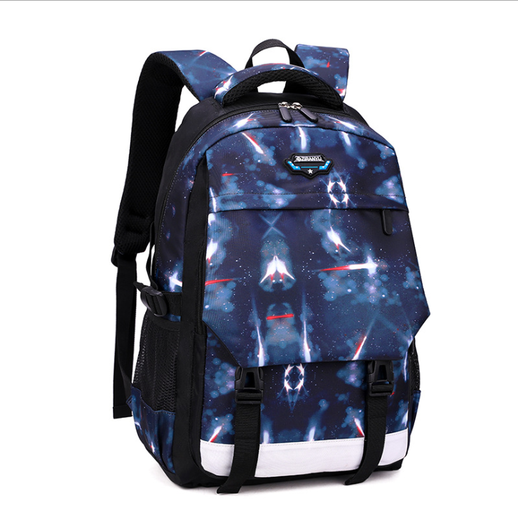 Sistema de la bolsa de la mochila de la estrella azul