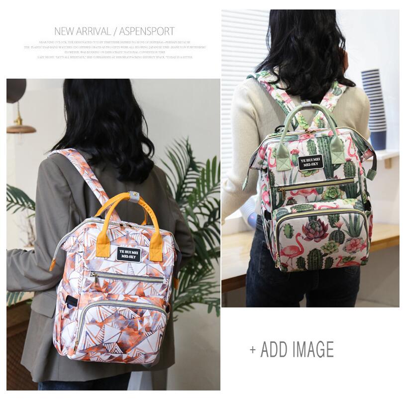 Modelo 5 Show de bolsa de pa&ntilde;al de mochila