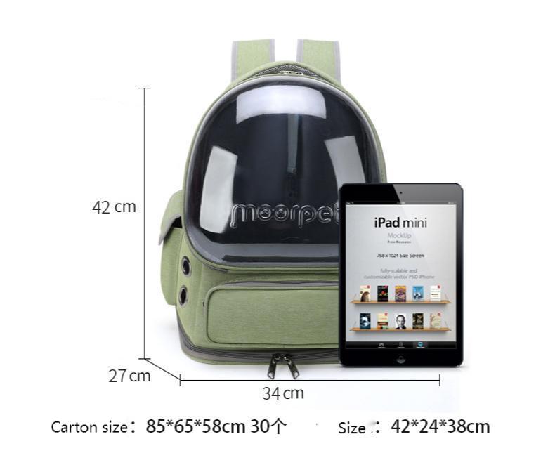 mochila para mascotas