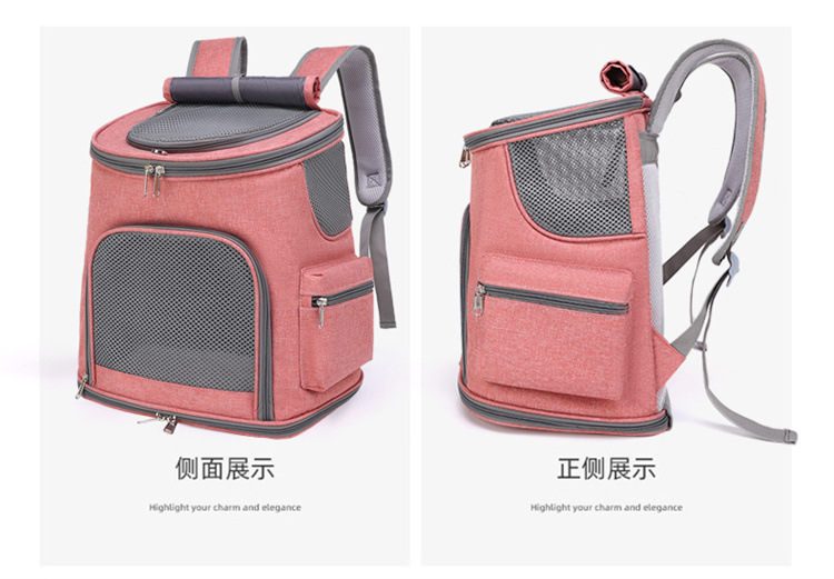 mochila portadora de mascotas